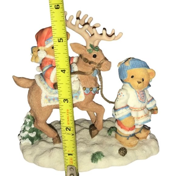 Sven & Liv Cherished Teddies 272159 - Enesco Holiday Figurine - Picture 5 of 9